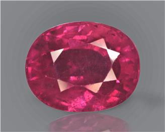 Natural Ruby (Manik) Heated Treated Certified 4.39 cts. ( 83221 )